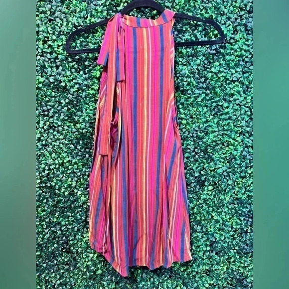 Savanna Jane Tie Neck Halter Tank - Size Medium NWT - Picture 5 of 9